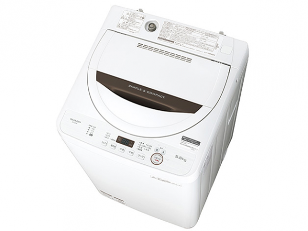 シャープ 洗濯機 5.5kg ES-GE5B