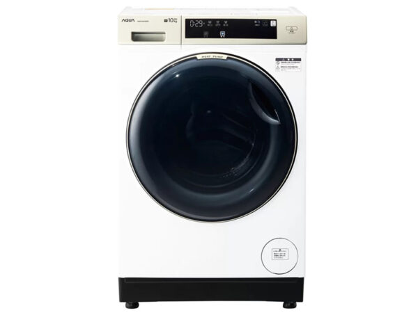 2025年おすすめファミリー向け洗濯機 AQUA 真っ直ぐドラム2.0 AQW-DM10R-L