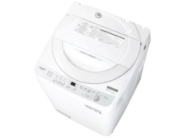 2025年オススメ 一人暮らし向け洗濯機 シャープ ES-GE6J