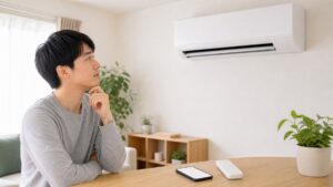 エアコンの買い替えを検討しているお客様