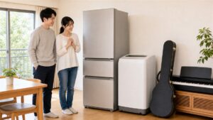 冷蔵庫・洗濯機・楽器を売りたい小平市のお客様